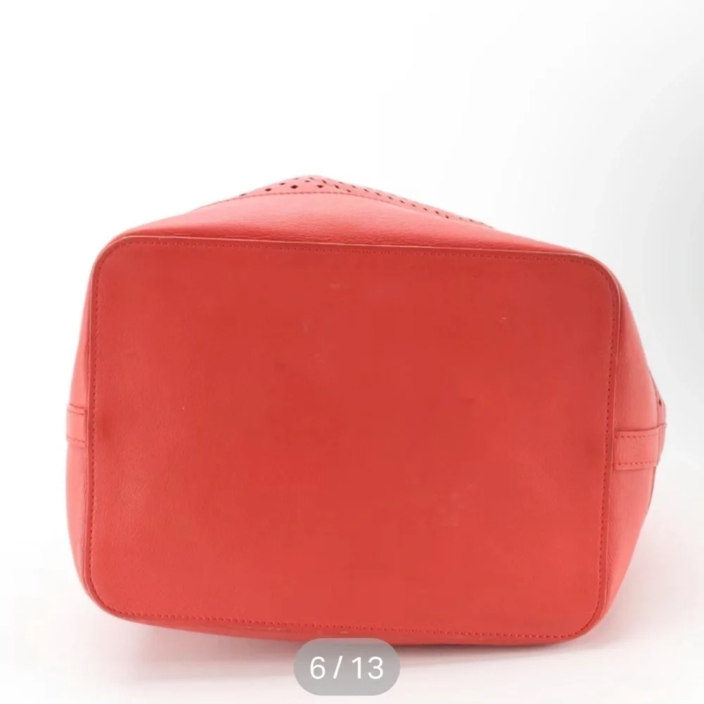 Louis Vuitton Pink Hobo Bag with Perforated Design